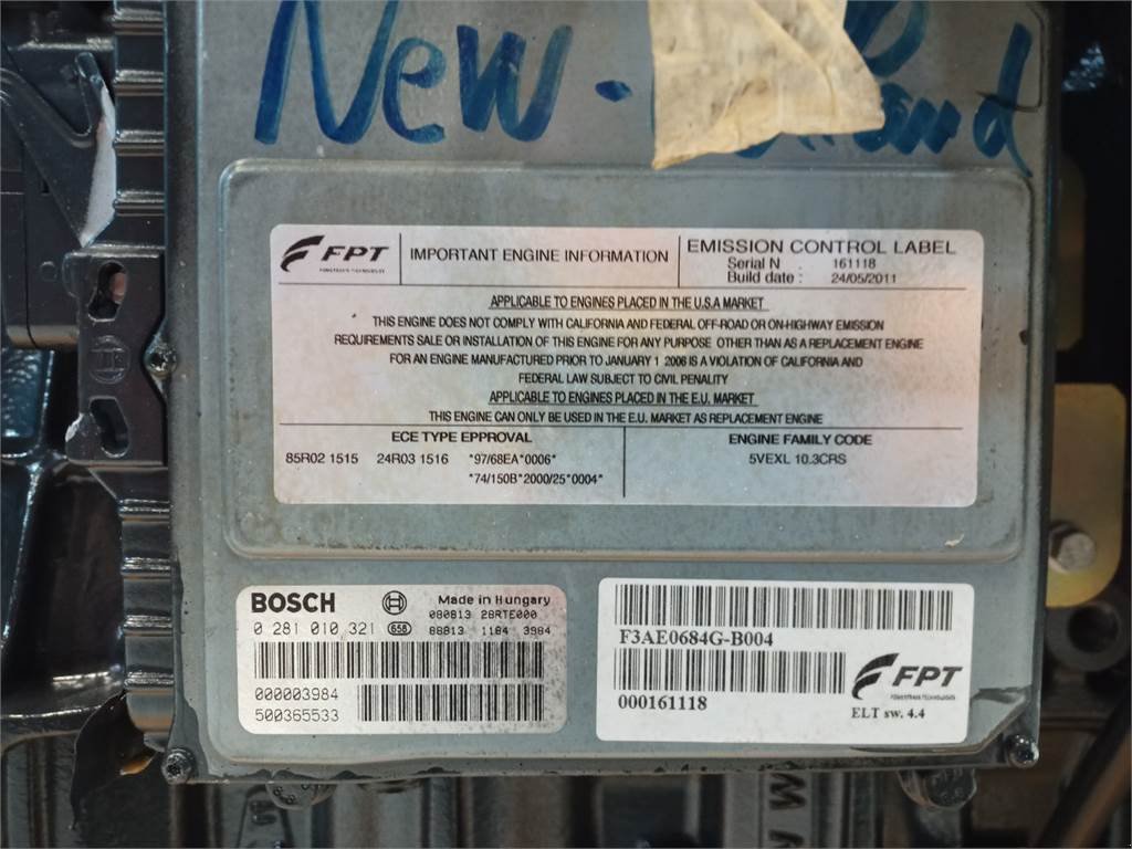 Sonstiges tip Iveco F3AE0684G B004, Gebrauchtmaschine in Hemmet (Poză 11)