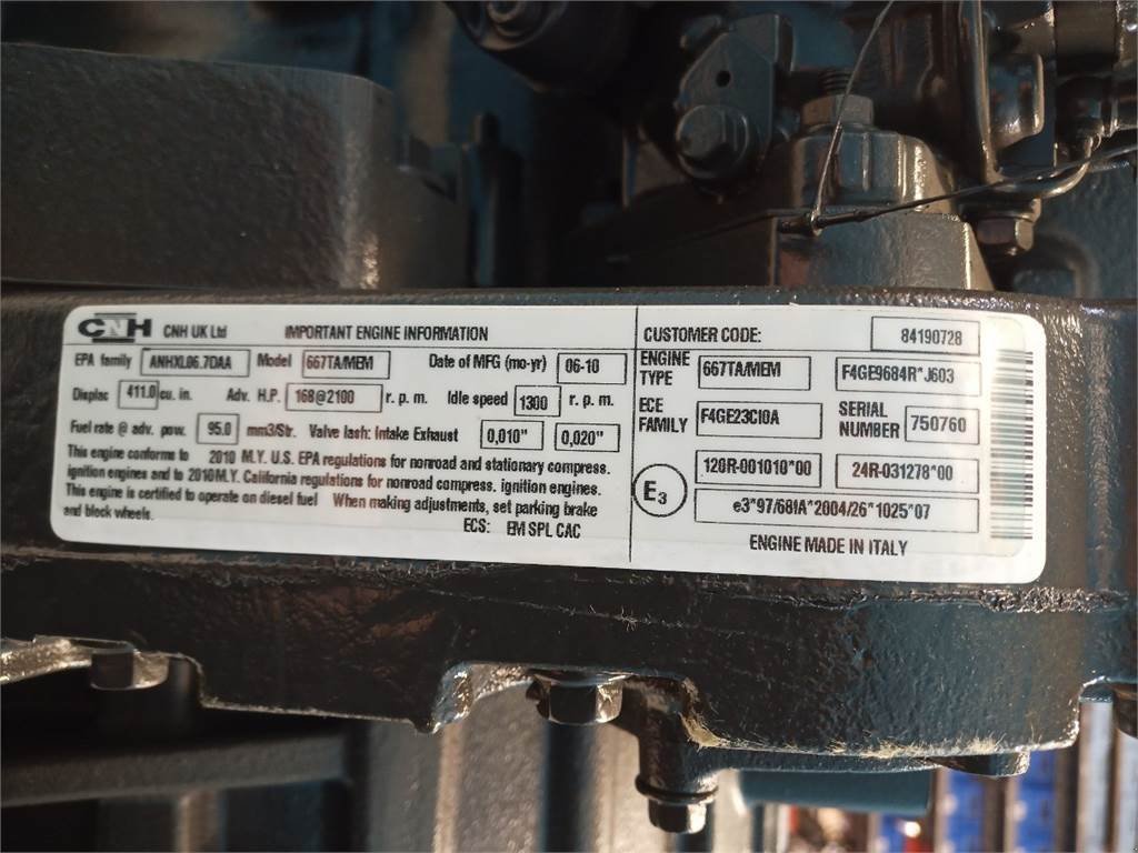 Sonstiges of the type Iveco F4GE9684R J602, Gebrauchtmaschine in Hemmet (Picture 3)