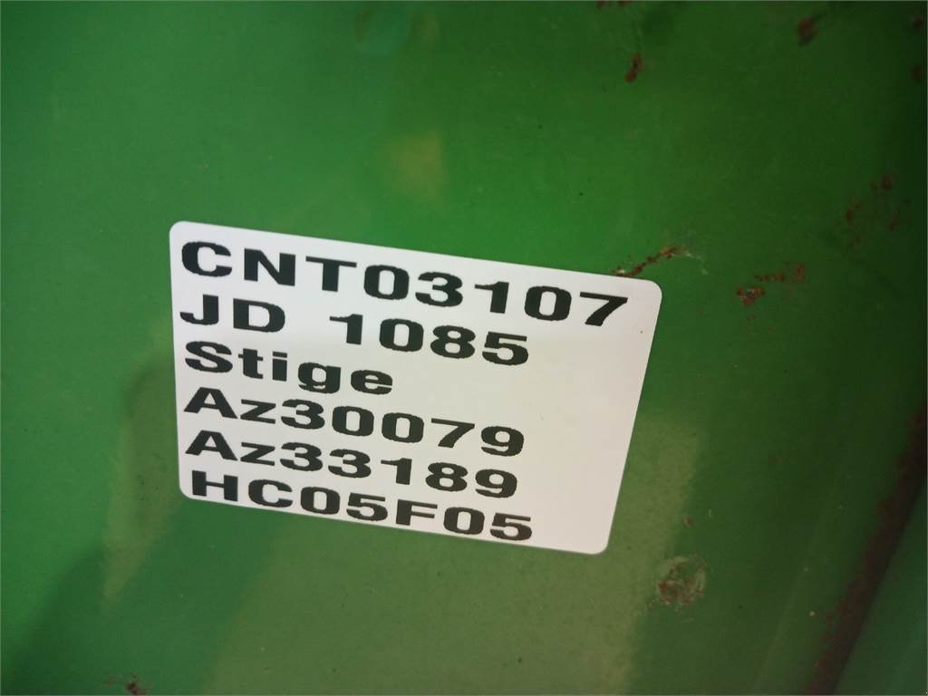 Sonstiges типа John Deere 1085, Gebrauchtmaschine в Hemmet (Фотография 2)