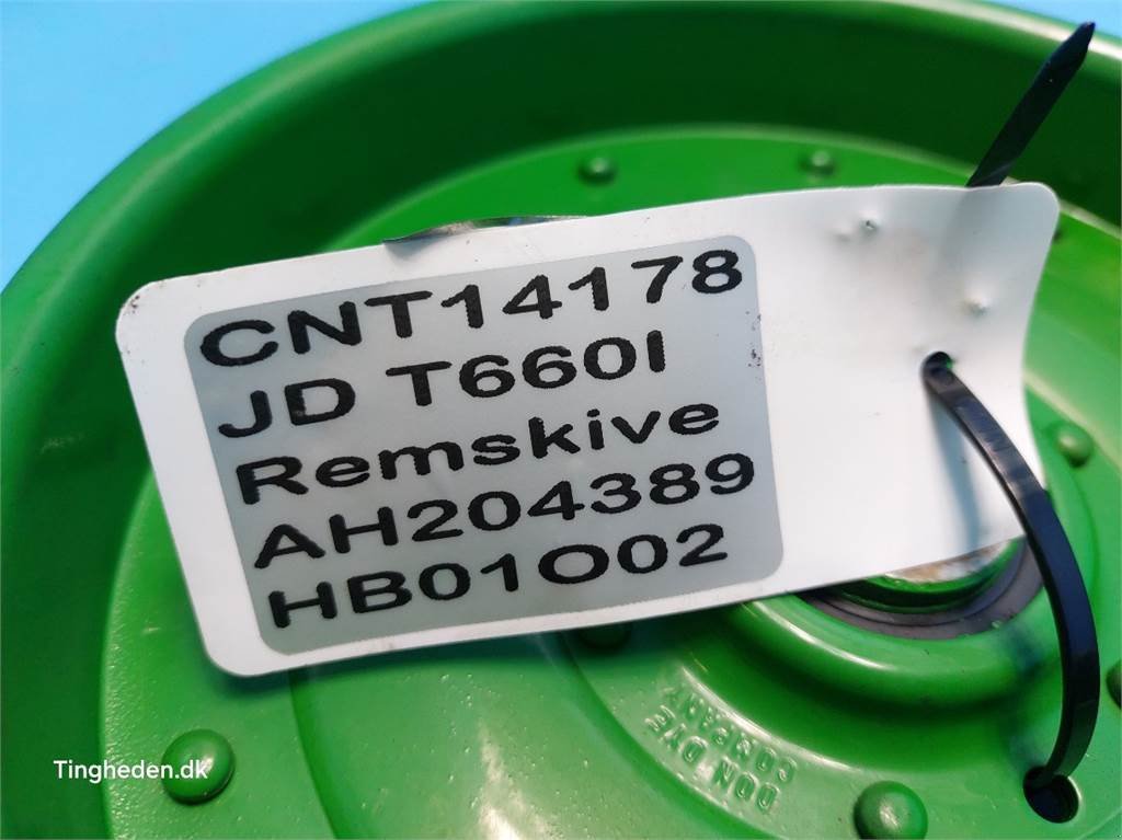 Sonstiges типа John Deere T660I Remskive AH204389, Gebrauchtmaschine в Hemmet (Фотография 10)