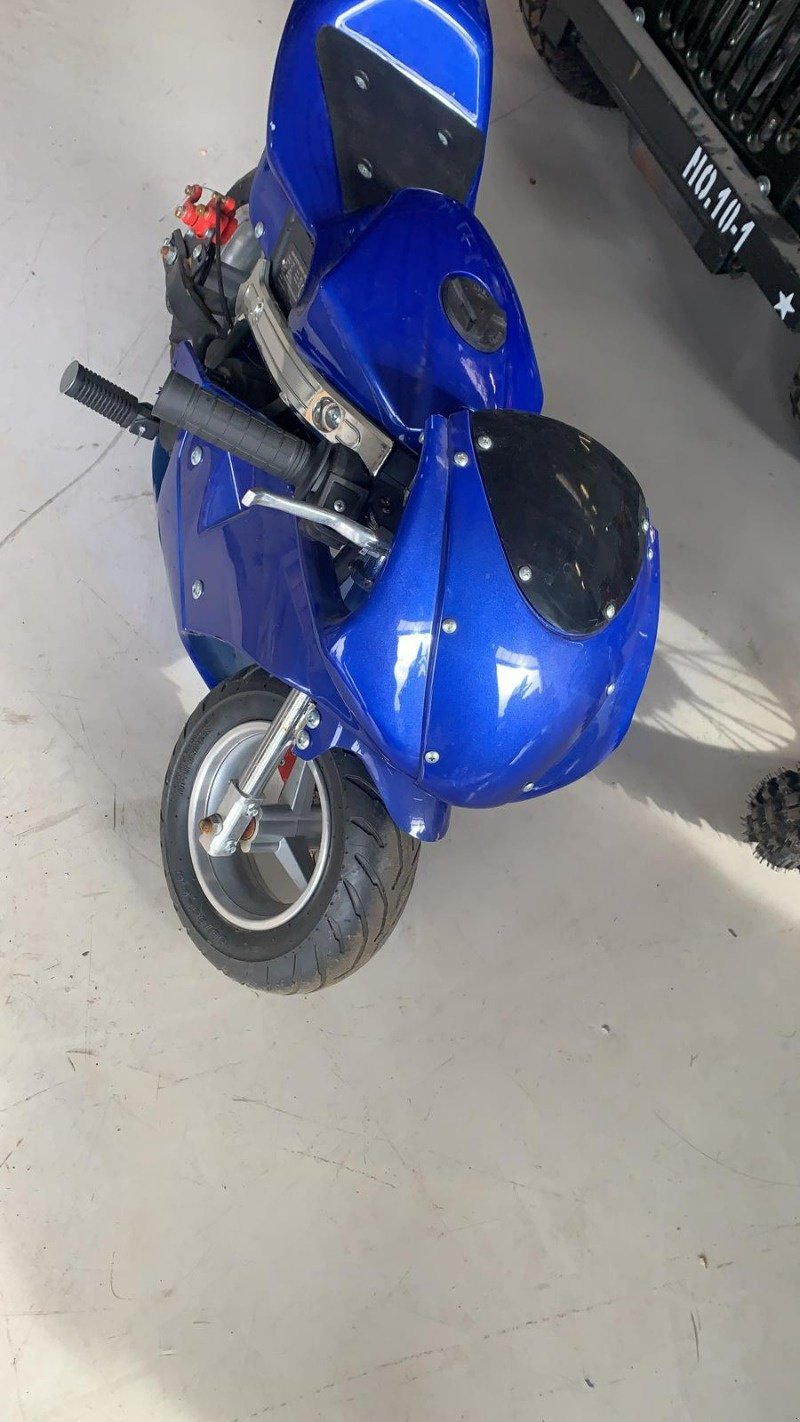 Sonstiges Türe ait Kopf MINI Bike - BLAU 50 ccm, Gebrauchtmaschine içinde Schutterzell (resim 7)