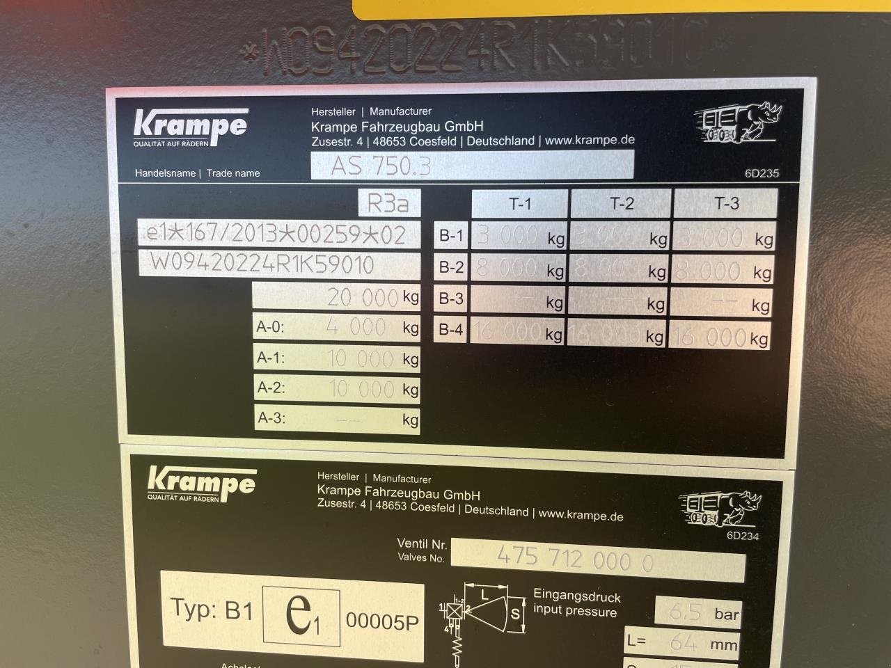 Sonstiges tip Krampe RAMBODY 750, Gebrauchtmaschine in Grindsted (Poză 8)