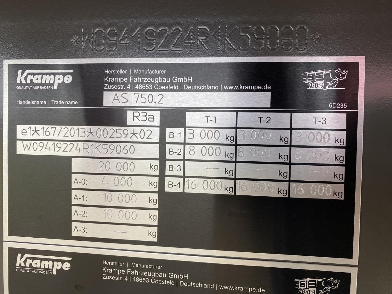 Sonstiges a típus Krampe RAMBODY 750, Gebrauchtmaschine ekkor: Holstebro (Kép 4)