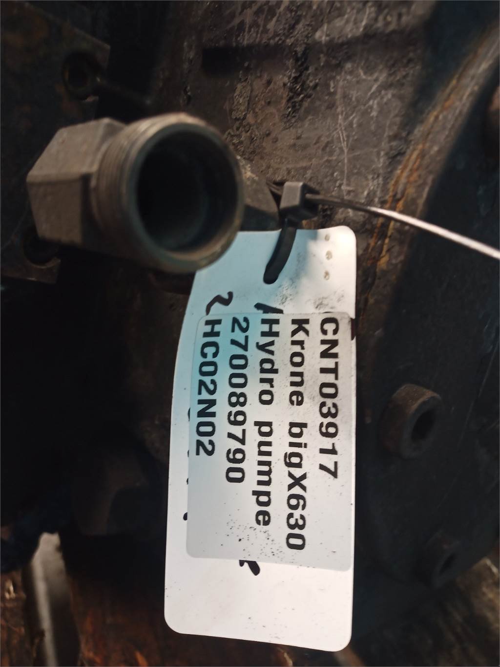 Sonstiges του τύπου Krone Big X 630 Hydrostatpumpe 270089790, Gebrauchtmaschine σε Hemmet (Φωτογραφία 9)