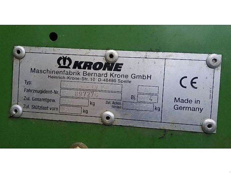 Sonstiges typu Krone Comprima CV150XC, Wickelkombi, Großballen, Gebrauchtmaschine w Altenstadt (Zdjęcie 7)