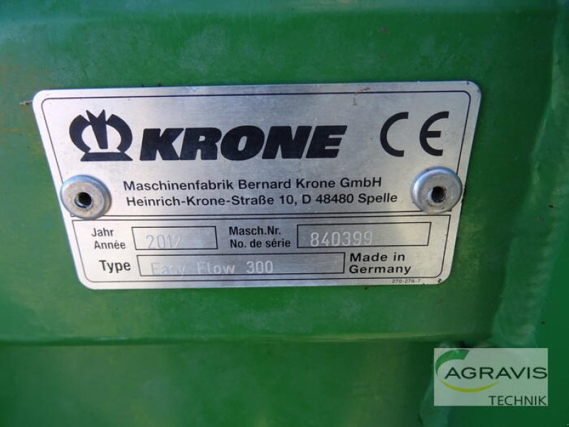 Sonstiges Türe ait Krone EASY FLOW 300, Gebrauchtmaschine içinde Uelzen (resim 6)