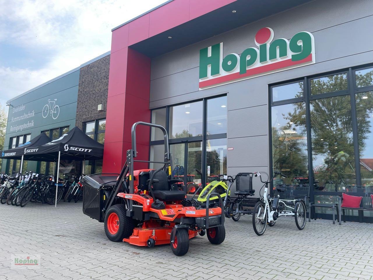 Sonstiges typu Kubota GZD 21 HD, Neumaschine w Bakum (Zdjęcie 4)