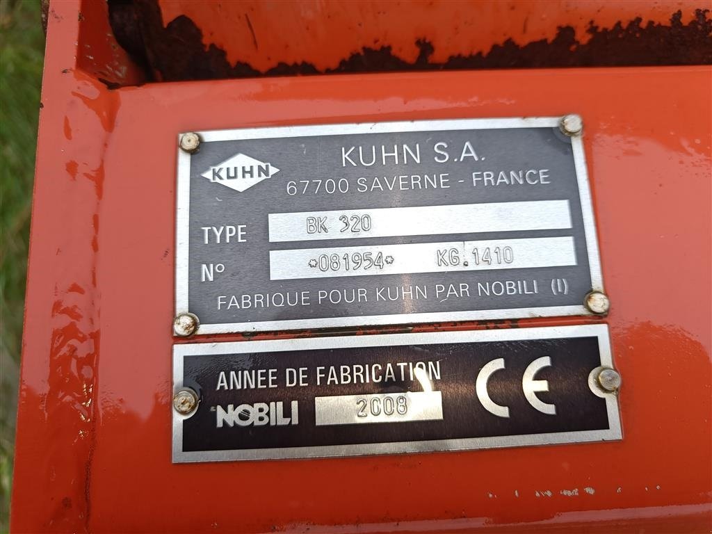 Sonstiges типа Kuhn BK320 slagleklipper, Gebrauchtmaschine в Egtved (Фотография 4)