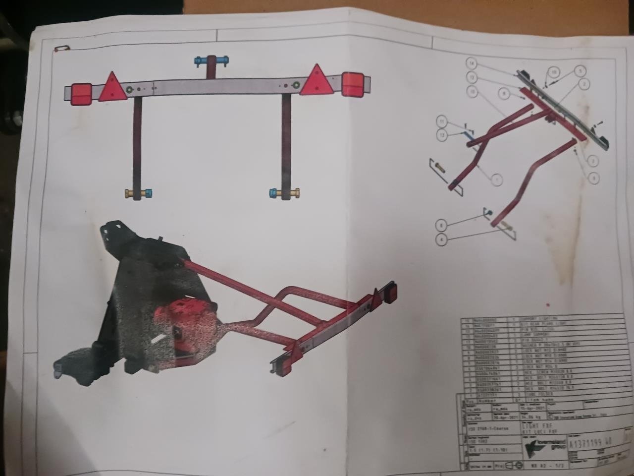 Sonstiges del tipo Kverneland 6 M FXF  LYSANLÆG, Gebrauchtmaschine In Maribo (Immagine 2)