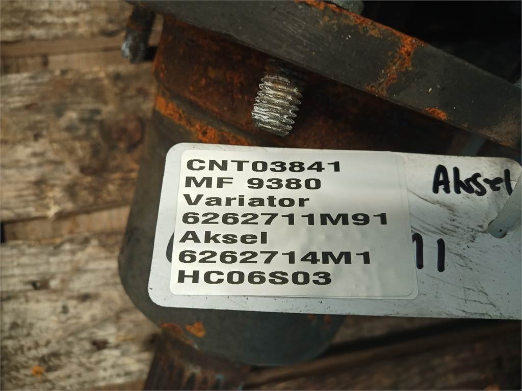 Sonstiges a típus Massey Ferguson 9380, Gebrauchtmaschine ekkor: Hemmet (Kép 2)