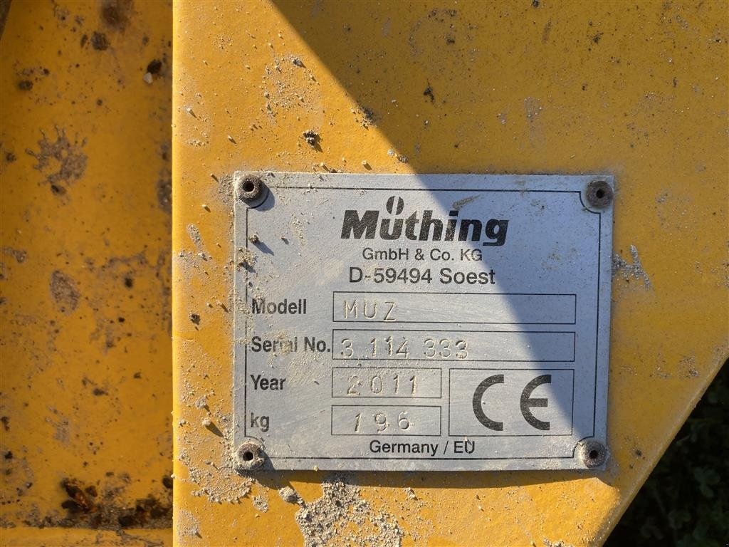 Sonstiges del tipo Müthing MUZ, Gebrauchtmaschine en Roskilde (Imagen 3)