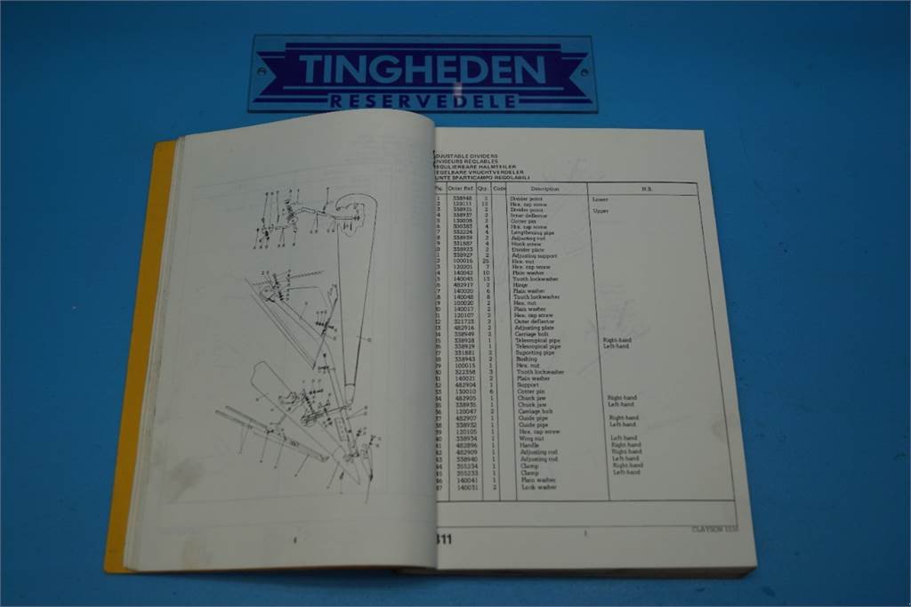 Sonstiges Türe ait New Holland 1520, Gebrauchtmaschine içinde Hemmet (resim 3)