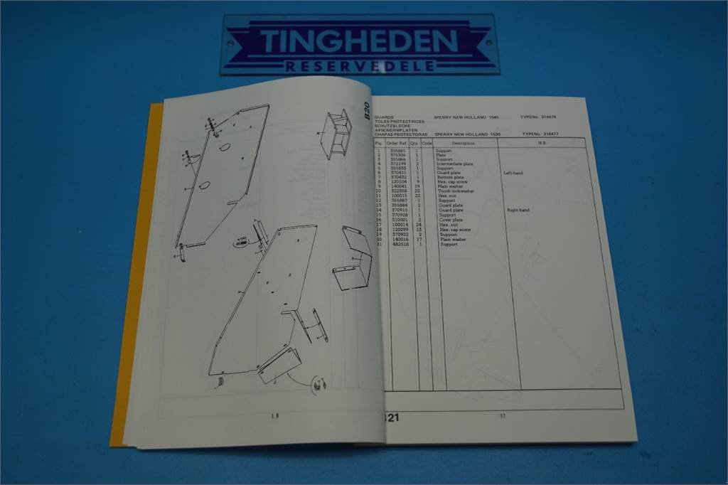 Sonstiges Türe ait New Holland 1550, Gebrauchtmaschine içinde Hemmet (resim 3)