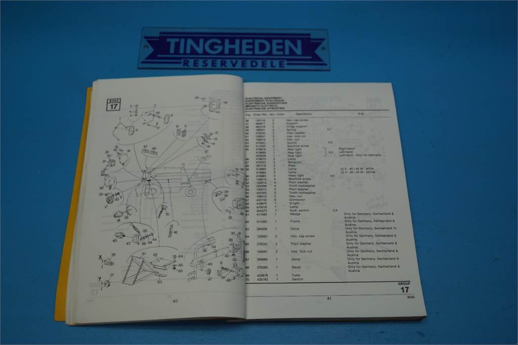 Sonstiges Türe ait New Holland 8040, Gebrauchtmaschine içinde Hemmet (resim 3)