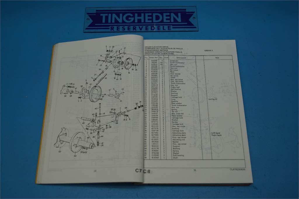 Sonstiges Türe ait New Holland 8050, Gebrauchtmaschine içinde Hemmet (resim 3)