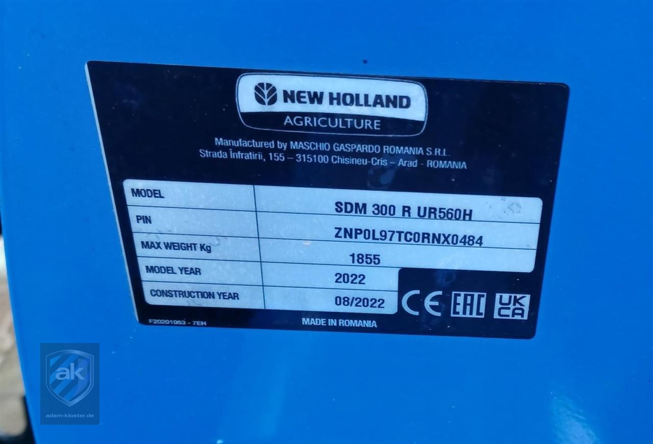 Sonstiges tipa New Holland SDM300R, Neumaschine u Mörstadt (Slika 4)