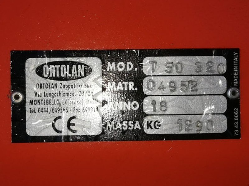 Sonstiges del tipo Ortolan T 50 280 cm, Gebrauchtmaschine en Vrå (Imagen 8)