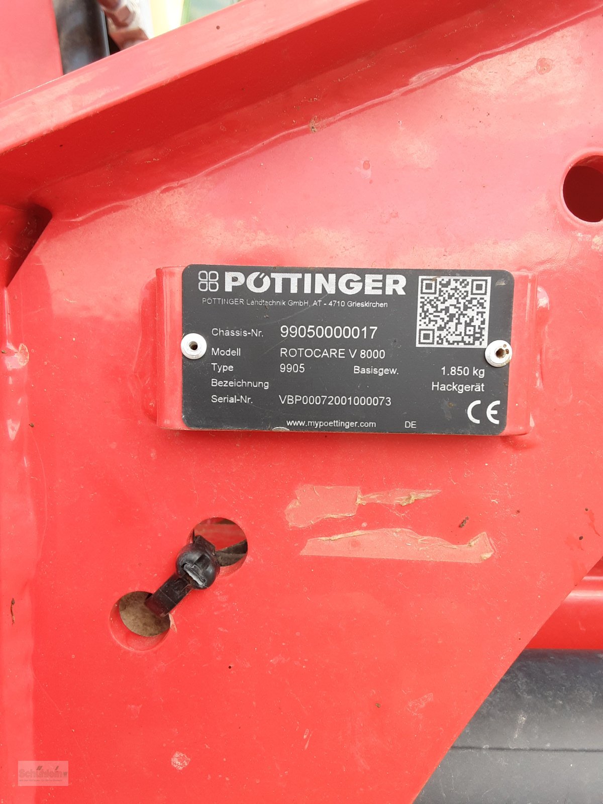 Sonstiges des Typs Pöttinger ROTOCARE V 8000, Gebrauchtmaschine in Emskirchen (Bild 3)