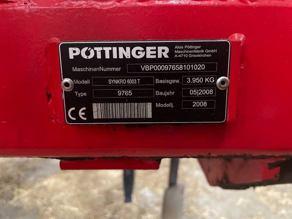 Sonstiges typu Pöttinger Synkro 6003 T, Gebrauchtmaschine w Mern (Zdjęcie 5)