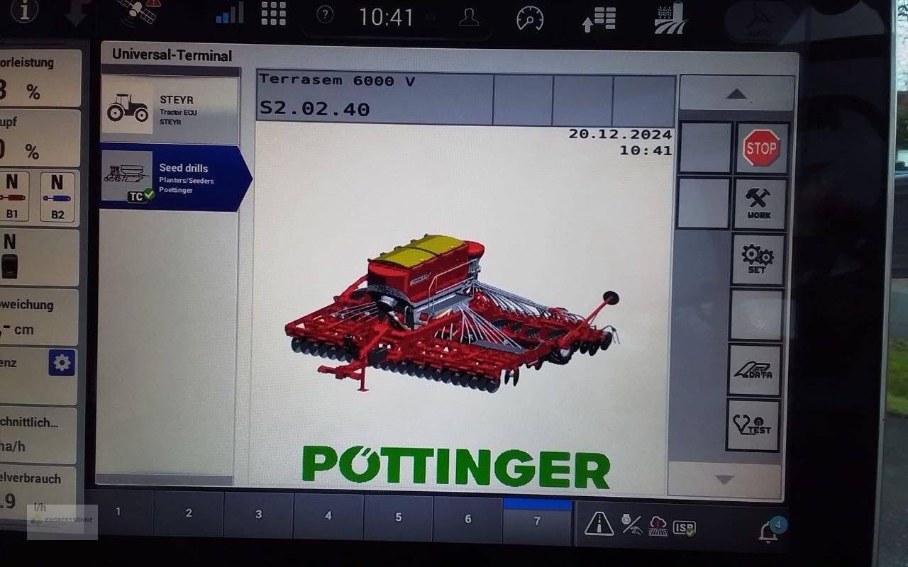 Sonstiges типа Pöttinger Terrasem V 6000 D, Gebrauchtmaschine в Uelsen (Фотография 14)