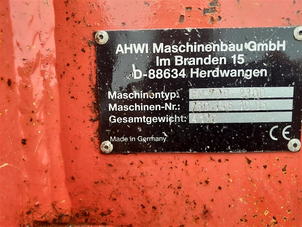 Sonstiges tip Prinoth FM 700 2300, Gebrauchtmaschine in Gudbjerg (Poză 5)