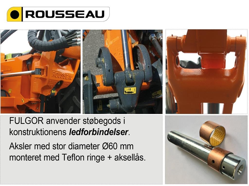 Sonstiges typu Rousseau FULGOR armklipper med teleskop i stik, Gebrauchtmaschine v Ringsted (Obrázek 4)