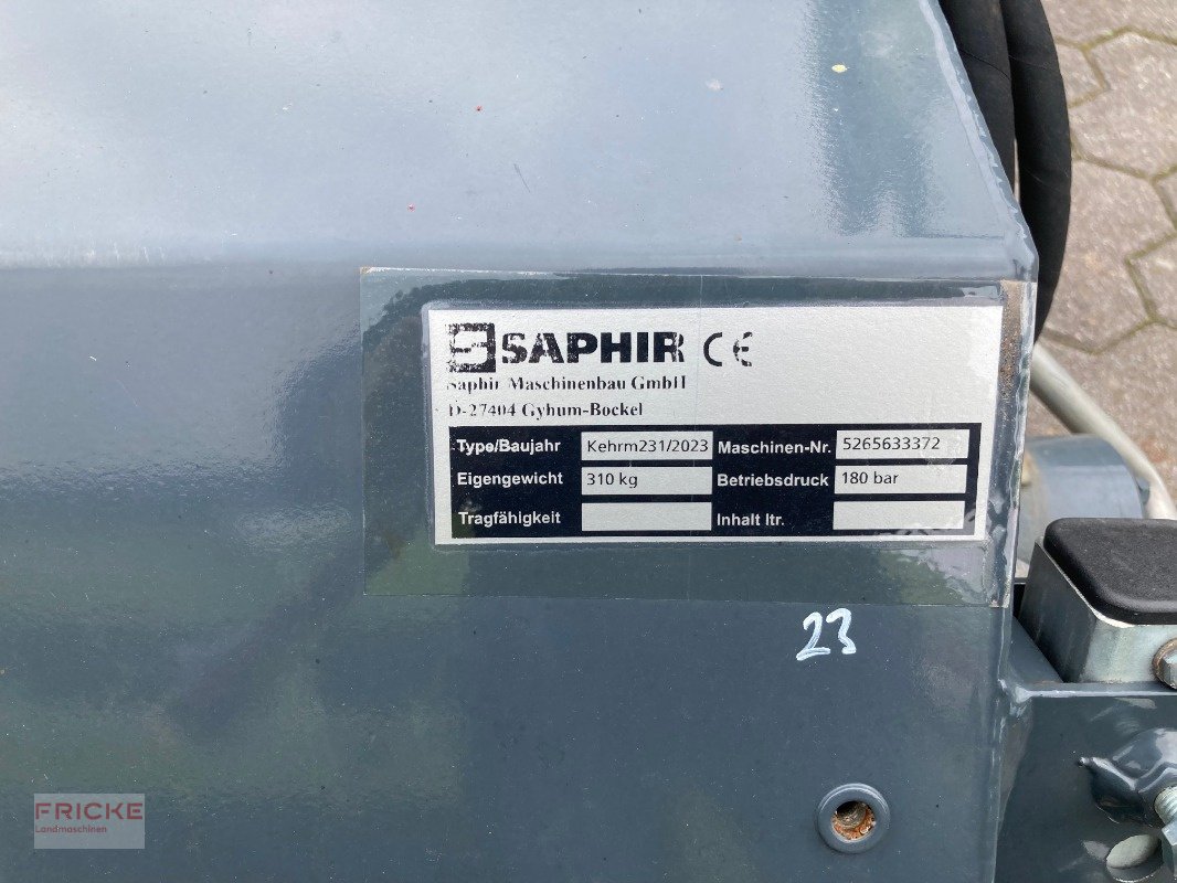 Sonstiges типа Saphir GKM 231 Kehrmaschine, Neumaschine в Bockel - Gyhum (Фотография 7)