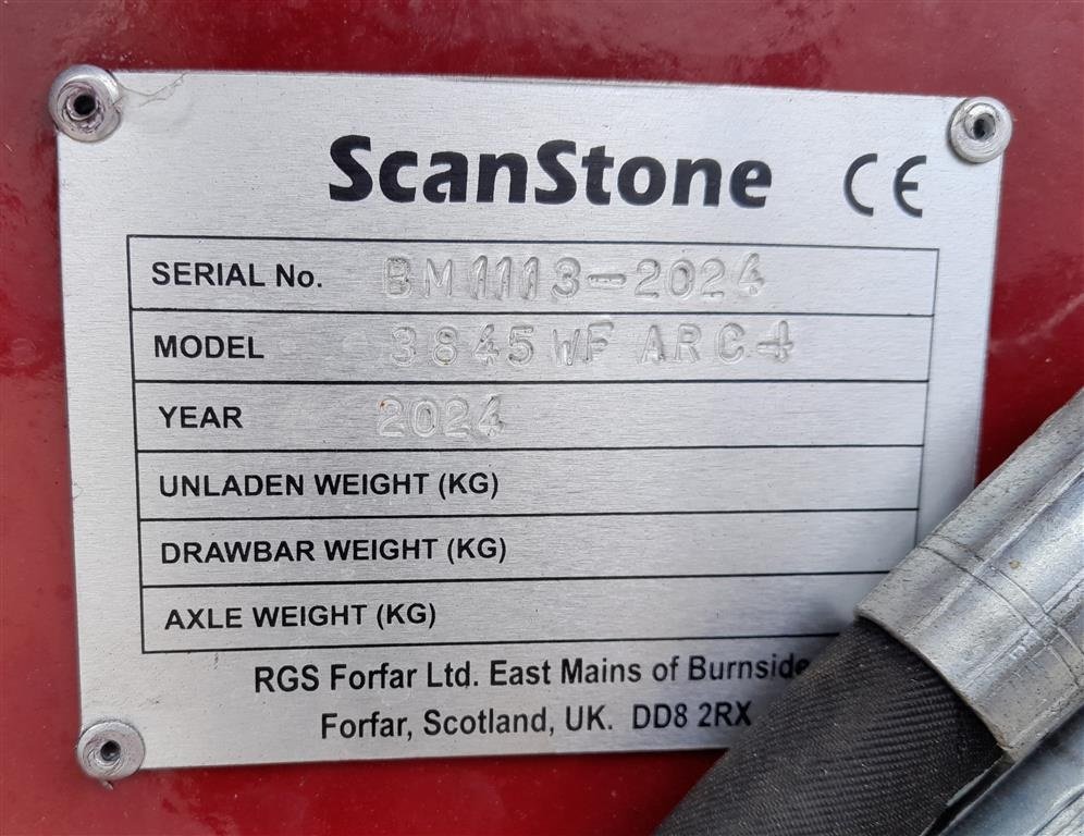 Sonstiges του τύπου Scanstone 3845 WF ARC+ Hydraulisk stenudløser U/Sprængbolt - Hydraulisk Klapbar, Gebrauchtmaschine σε Horsens (Φωτογραφία 8)