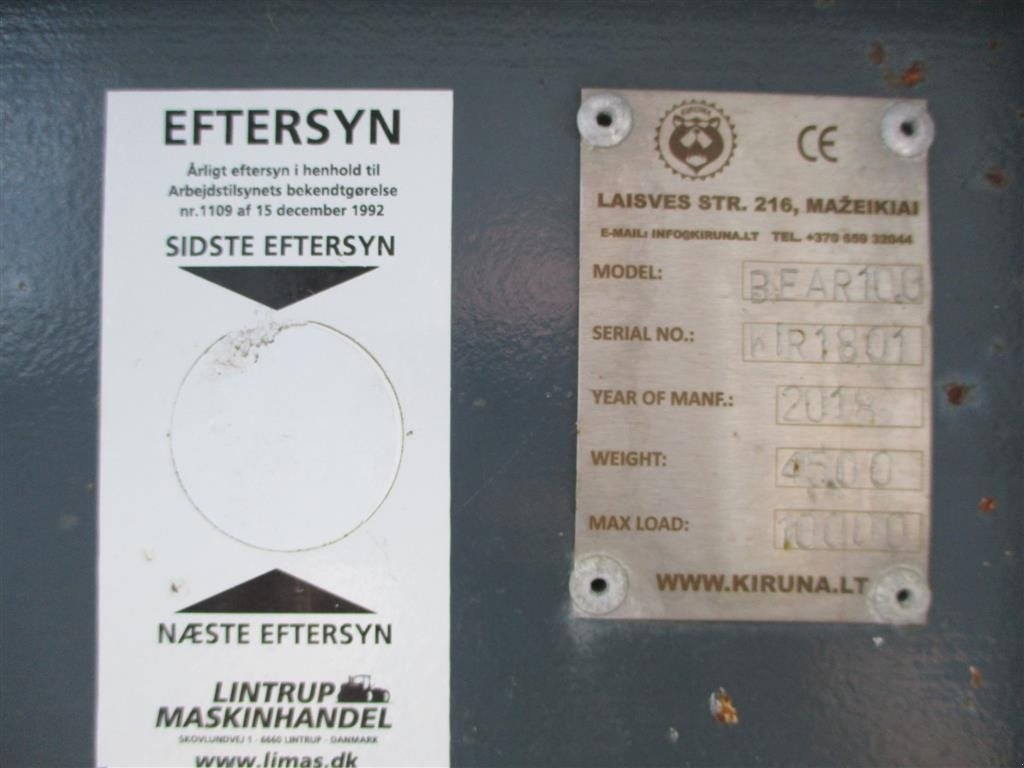 Sonstiges типа Sonstige 10.0 Læsserampe stærk model til 10.000KG, Gebrauchtmaschine в Lintrup (Фотография 8)