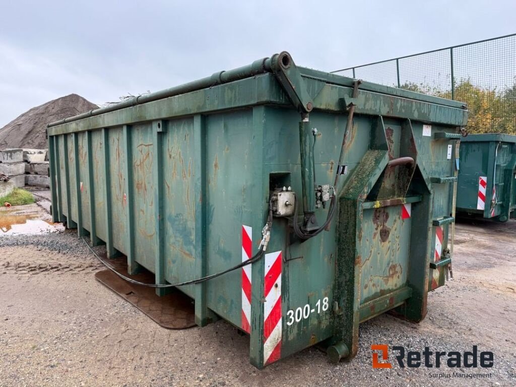 Sonstiges typu Sonstige Container med hydraulisk låg / container, Gebrauchtmaschine w Rødovre (Zdjęcie 4)