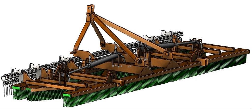 Sonstiges tipa Sonstige Epoke Turf brush med rivefjedre, Gebrauchtmaschine u Roskilde (Slika 2)