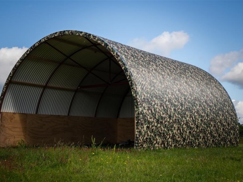 Sonstiges van het type Sonstige Future Rundbuehaller Camouflage Hytte 5 x 6, Gebrauchtmaschine in Tarm (Foto 1)