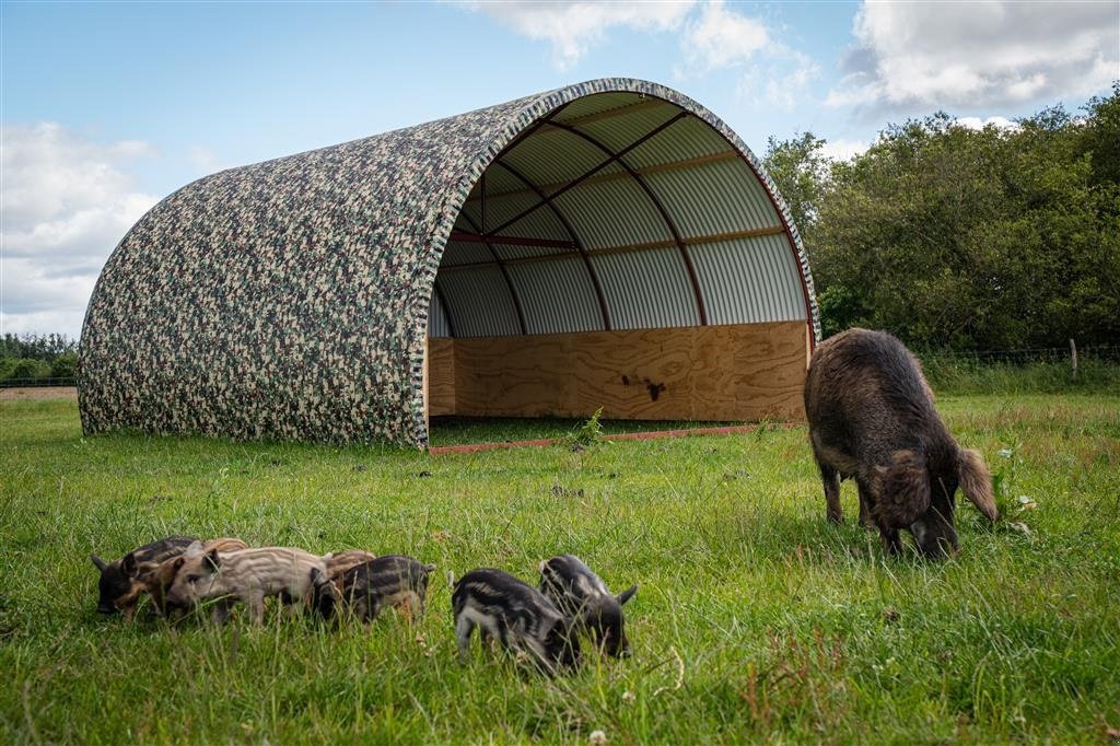 Sonstiges a típus Sonstige Future Rundbuehaller Camouflage Hytte 5 x 6, Gebrauchtmaschine ekkor: Tarm (Kép 4)