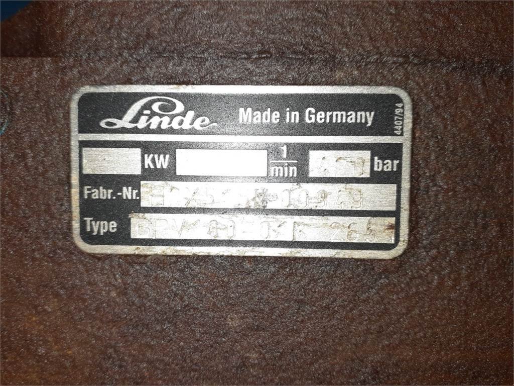 Sonstiges of the type Sonstige Hydrostatpumpe Linde BPV100-01R 2.65, Gebrauchtmaschine in Hemmet (Picture 11)