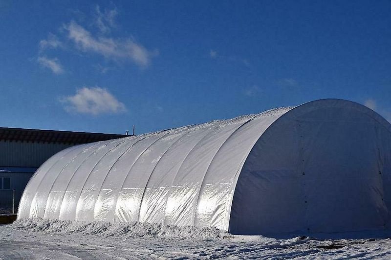 Sonstiges typu Sonstige Leichtbauhalle Rundbogenhalle NEUWARE 12 x 9,15 x4,5m PVC STATIK, Gebrauchtmaschine v Rodeberg OT Eigenrieden (Obrázek 3)