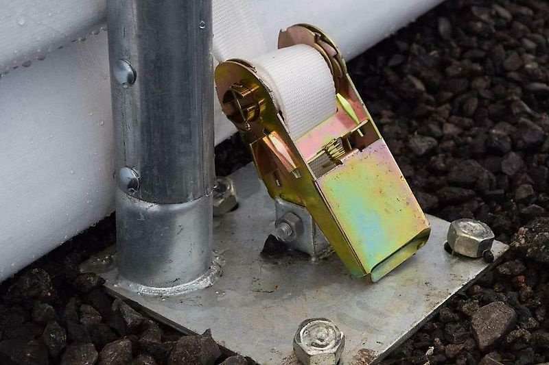 Sonstiges typu Sonstige Pferde Unterstand Lagerhalle Offenstall 12x9,15x4,5 Statik 750PVC, Gebrauchtmaschine v Rodeberg OT Eigenrieden (Obrázok 4)