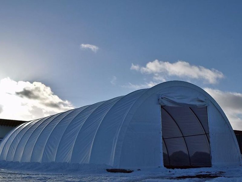 Sonstiges des Typs Sonstige Rundbogenhalle Zelthalle 12x9x4,5m Landwirtschaft 750 PVC Statik, Gebrauchtmaschine in Rodeberg OT Eigenrieden (Bild 1)