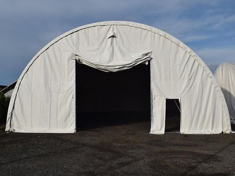 Sonstiges des Typs Sonstige Rundbogenhalle Zelthalle 12x9x4,5m Landwirtschaft 750 PVC Statik, Gebrauchtmaschine in Rodeberg OT Eigenrieden (Bild 1)