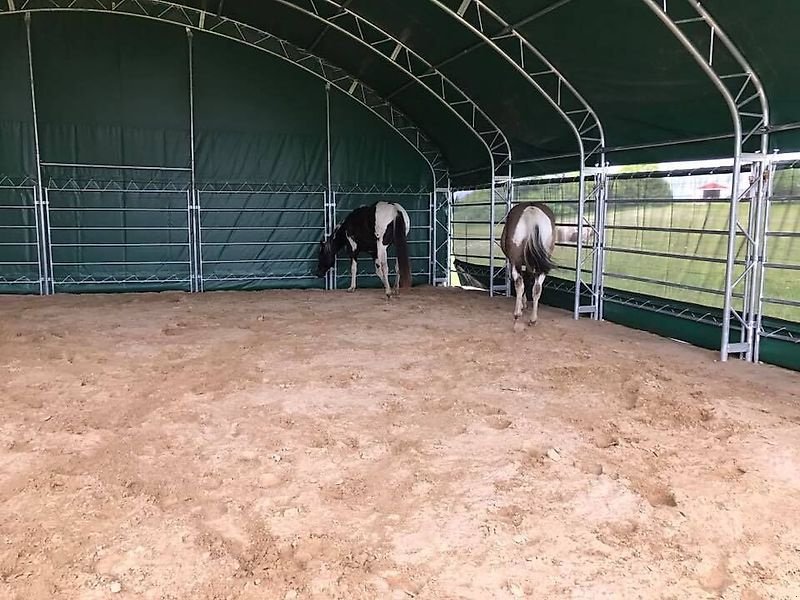 Sonstiges typu Sonstige Rundbogenhalle Zelthalle 12x9x4,5m Landwirtschaft 750 PVC Statik, Gebrauchtmaschine v Rodeberg OT Eigenrieden (Obrázek 20)