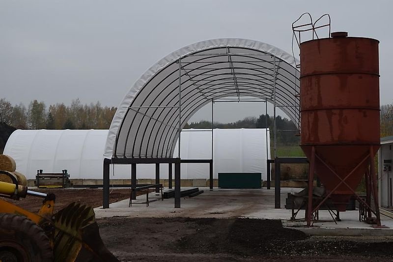 Sonstiges des Typs Sonstige Rundbogenhalle Zelthalle 12x9x4,5m Landwirtschaft 750 PVC Statik, Gebrauchtmaschine in Rodeberg OT Eigenrieden (Bild 14)