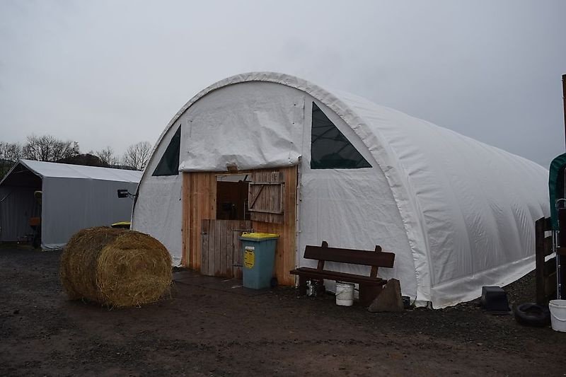 Sonstiges del tipo Sonstige Rundbogenhalle Zelthalle 12x9x4,5m Landwirtschaft 750 PVC Statik, Gebrauchtmaschine en Rodeberg OT Eigenrieden (Imagen 16)