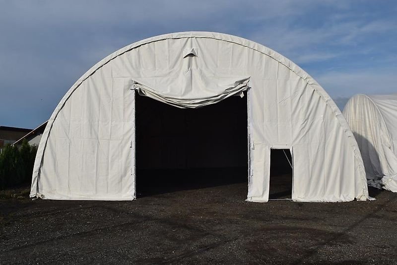 Sonstiges des Typs Sonstige Rundbogenhalle Zelthalle 12x9x4,5m Landwirtschaft 750 PVC Statik, Gebrauchtmaschine in Rodeberg OT Eigenrieden (Bild 7)