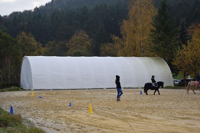 Sonstiges des Typs Sonstige Rundbogenhalle Zelthalle 12x9x4,5m Landwirtschaft 750 PVC Statik, Gebrauchtmaschine in Rodeberg OT Eigenrieden (Bild 12)