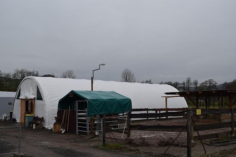 Sonstiges des Typs Sonstige Rundbogenhalle Zelthalle 12x9x4,5m Landwirtschaft 750 PVC Statik, Gebrauchtmaschine in Rodeberg OT Eigenrieden (Bild 18)