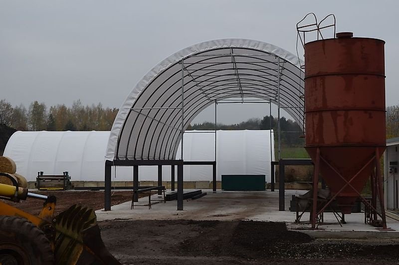 Sonstiges des Typs Sonstige Rundbogenhalle Zelthalle 12x9x4,5m Landwirtschaft 750 PVC Statik, Gebrauchtmaschine in Rodeberg OT Eigenrieden (Bild 14)