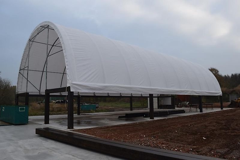 Sonstiges des Typs Sonstige Rundbogenhalle Zelthalle 12x9x4,5m Landwirtschaft 750 PVC Statik, Gebrauchtmaschine in Rodeberg OT Eigenrieden (Bild 13)