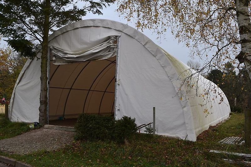 Sonstiges tip Sonstige Rundbogenhalle Zelthalle 12x9x4,5m Landwirtschaft 750 PVC Statik, Gebrauchtmaschine in Rodeberg OT Eigenrieden (Poză 11)