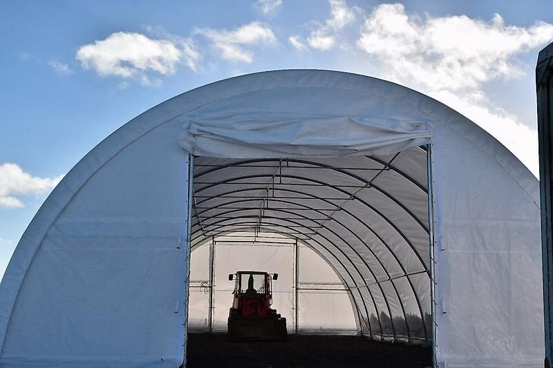 Sonstiges del tipo Sonstige Rundbogenhalle Zelthalle 12x9x4,5m Landwirtschaft 750 PVC Statik, Gebrauchtmaschine In Rodeberg OT Eigenrieden (Immagine 1)