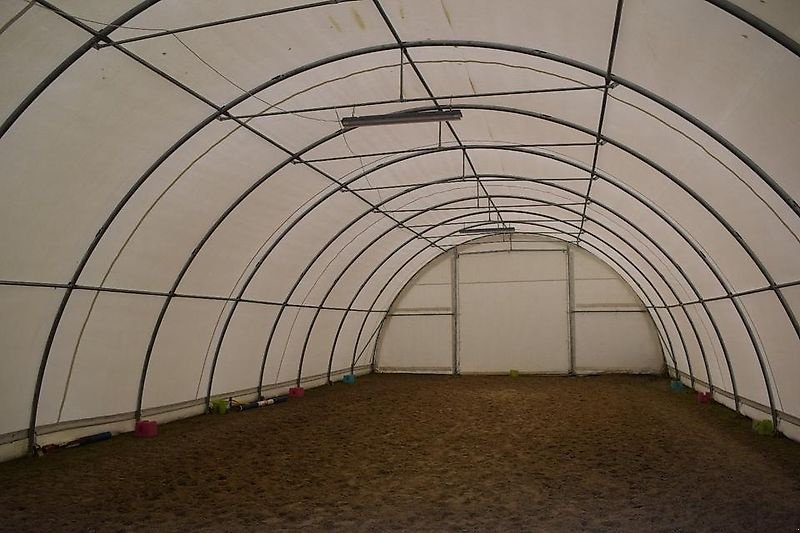 Sonstiges des Typs Sonstige Rundbogenhalle Zelthalle 12x9x4,5m Landwirtschaft 750 PVC Statik, Gebrauchtmaschine in Rodeberg OT Eigenrieden (Bild 3)