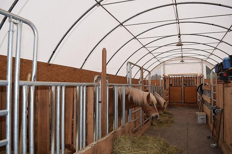 Sonstiges tipa Sonstige Rundbogenhalle Zelthalle Leichtbauhalle Landwirtschaft Neu Statik, Gebrauchtmaschine u Rodeberg OT Eigenrieden (Slika 1)